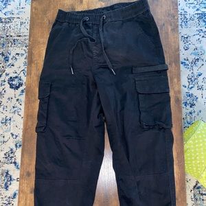 Black Cargo Pants